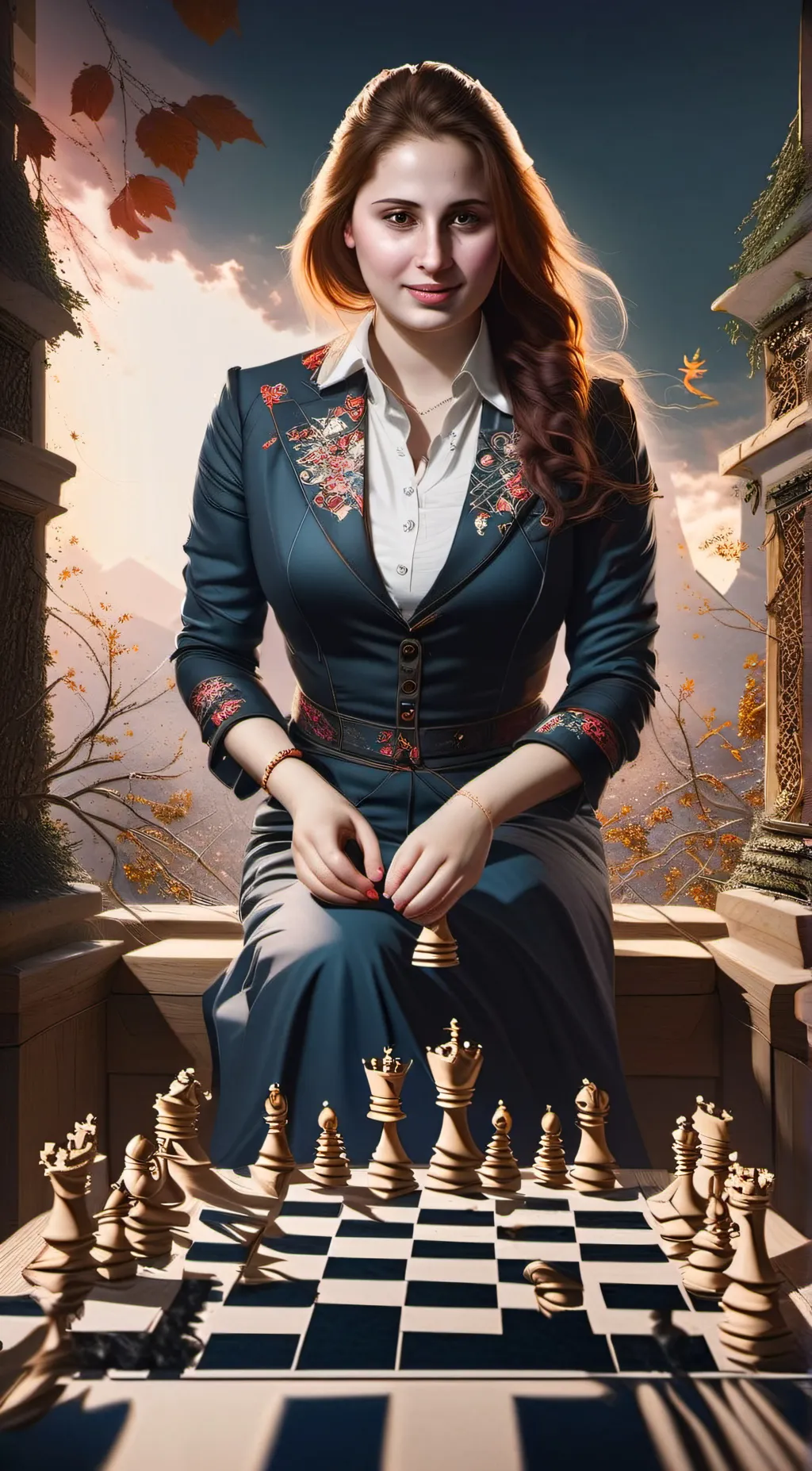 ai character: Judy Polbar background