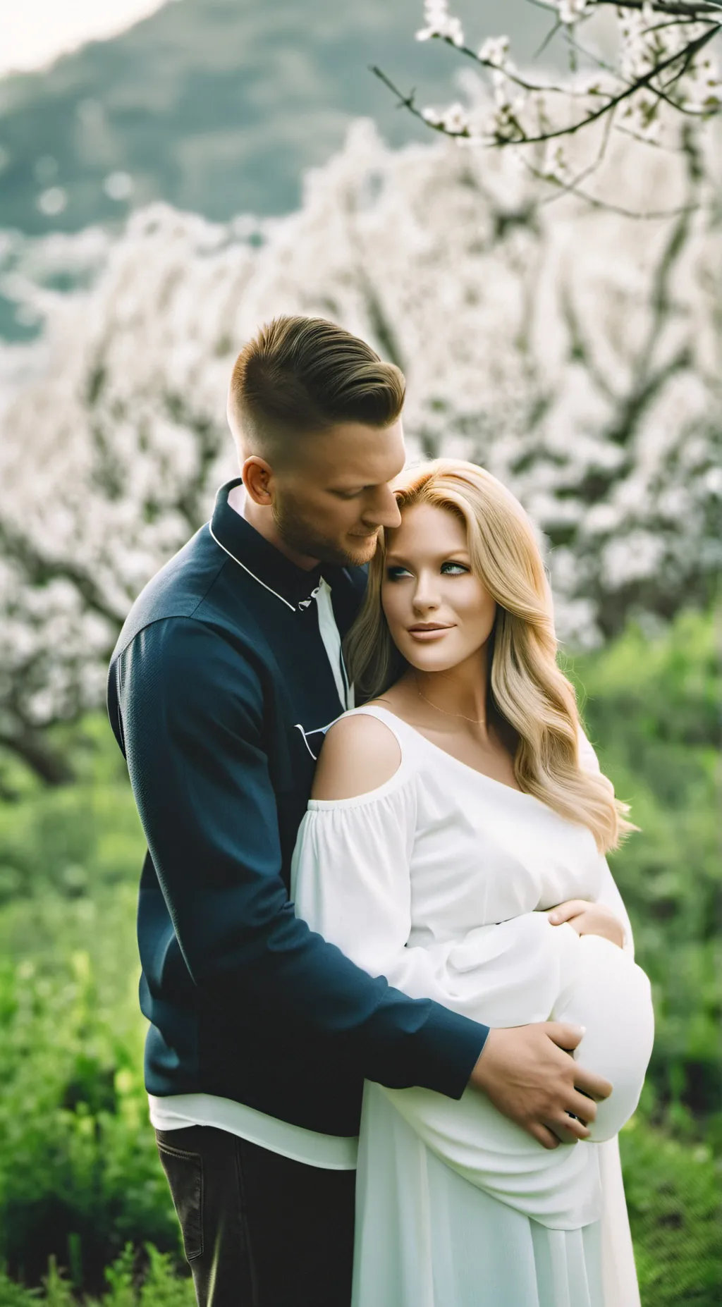 ai character: April  background