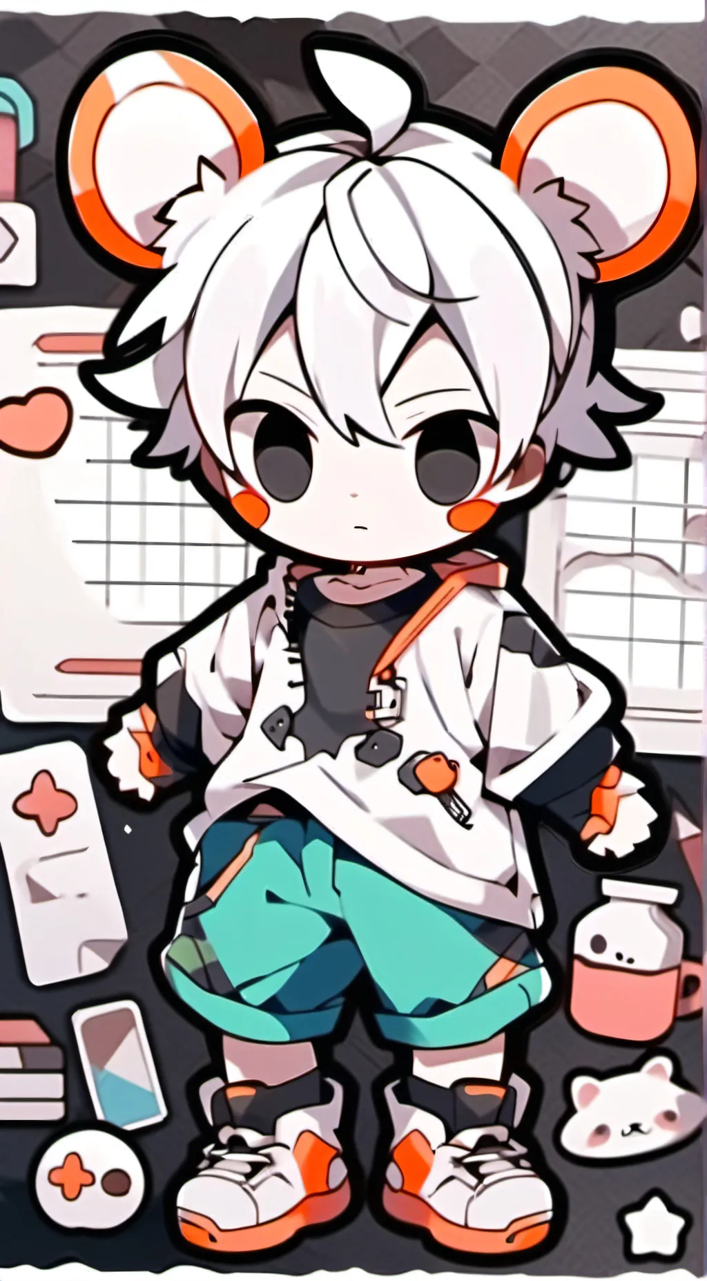 ai character: Mikey background