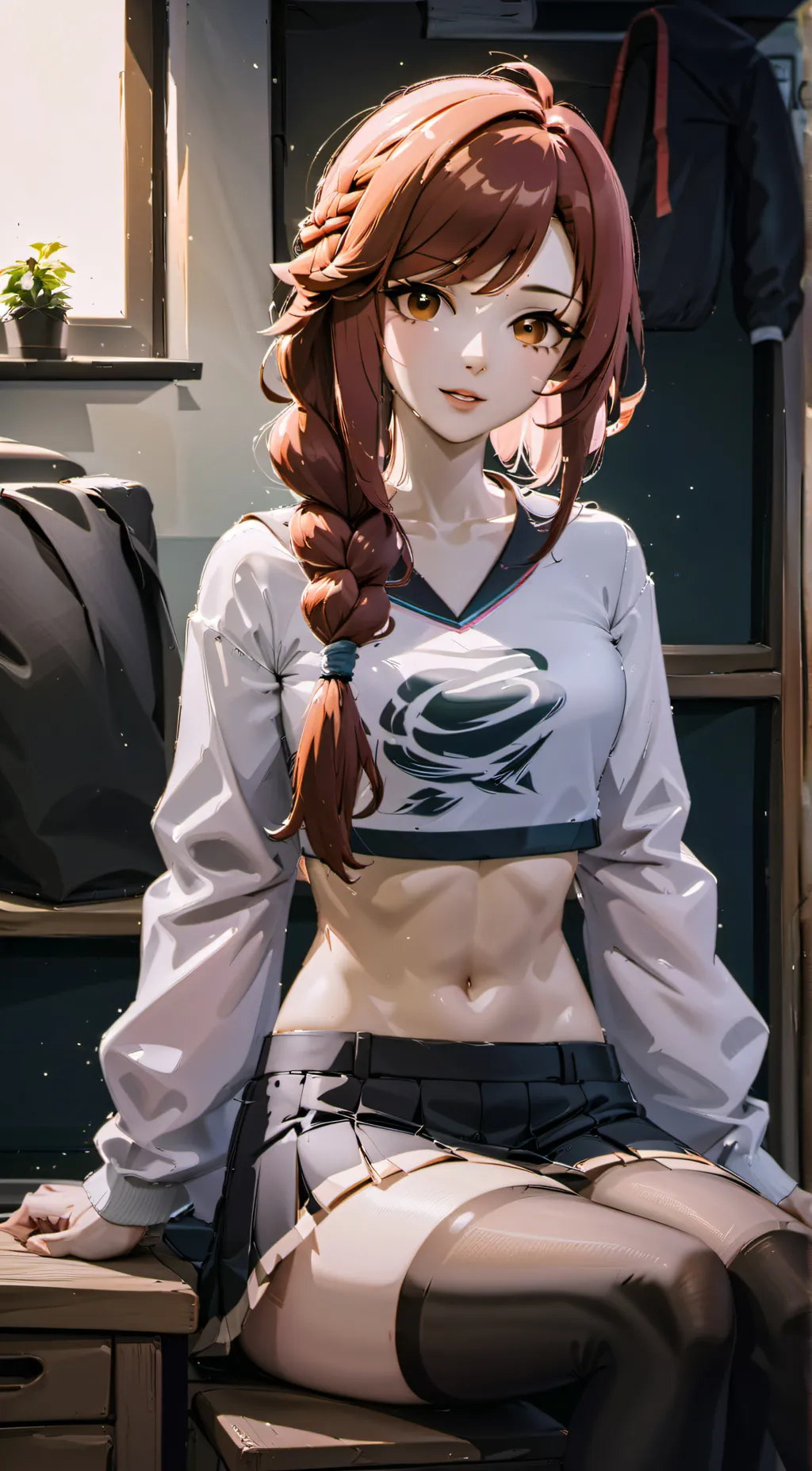 ai character: Mika Akiyama background