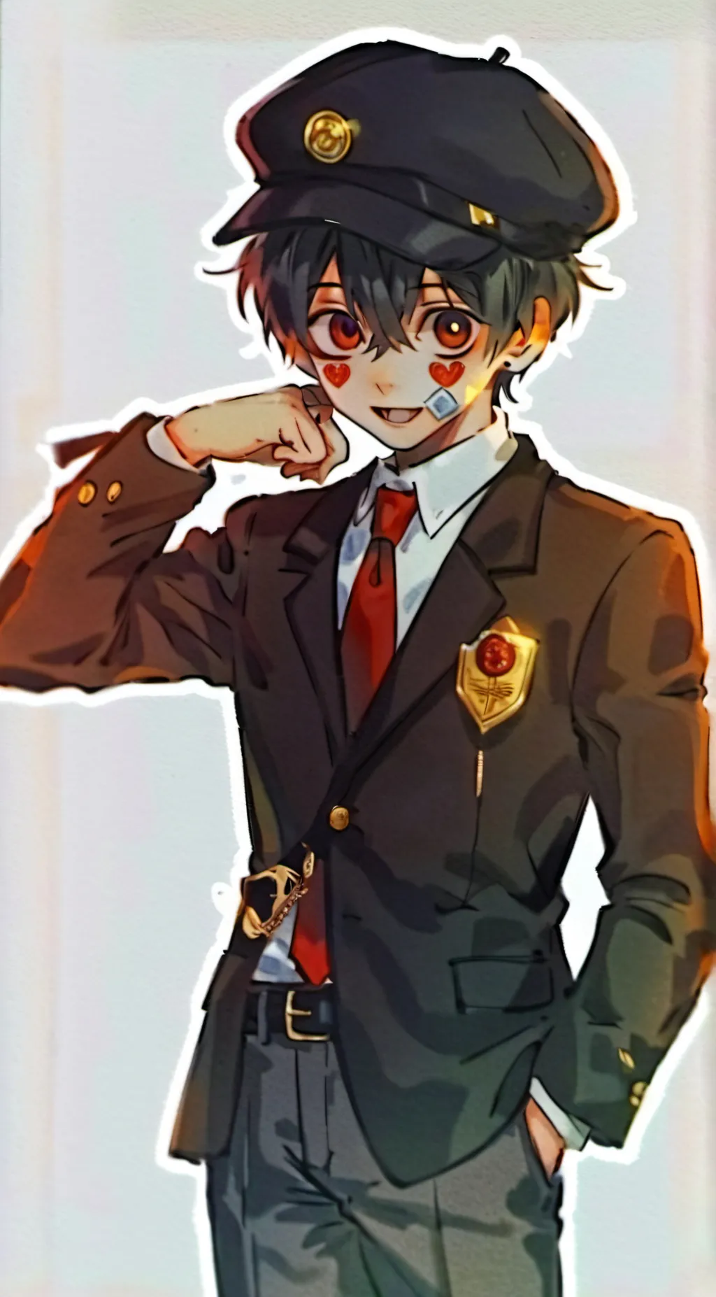 ai character: hanako-kun❤ background