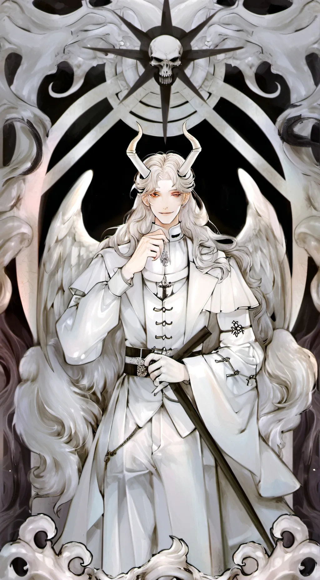 ai character: lucifer background