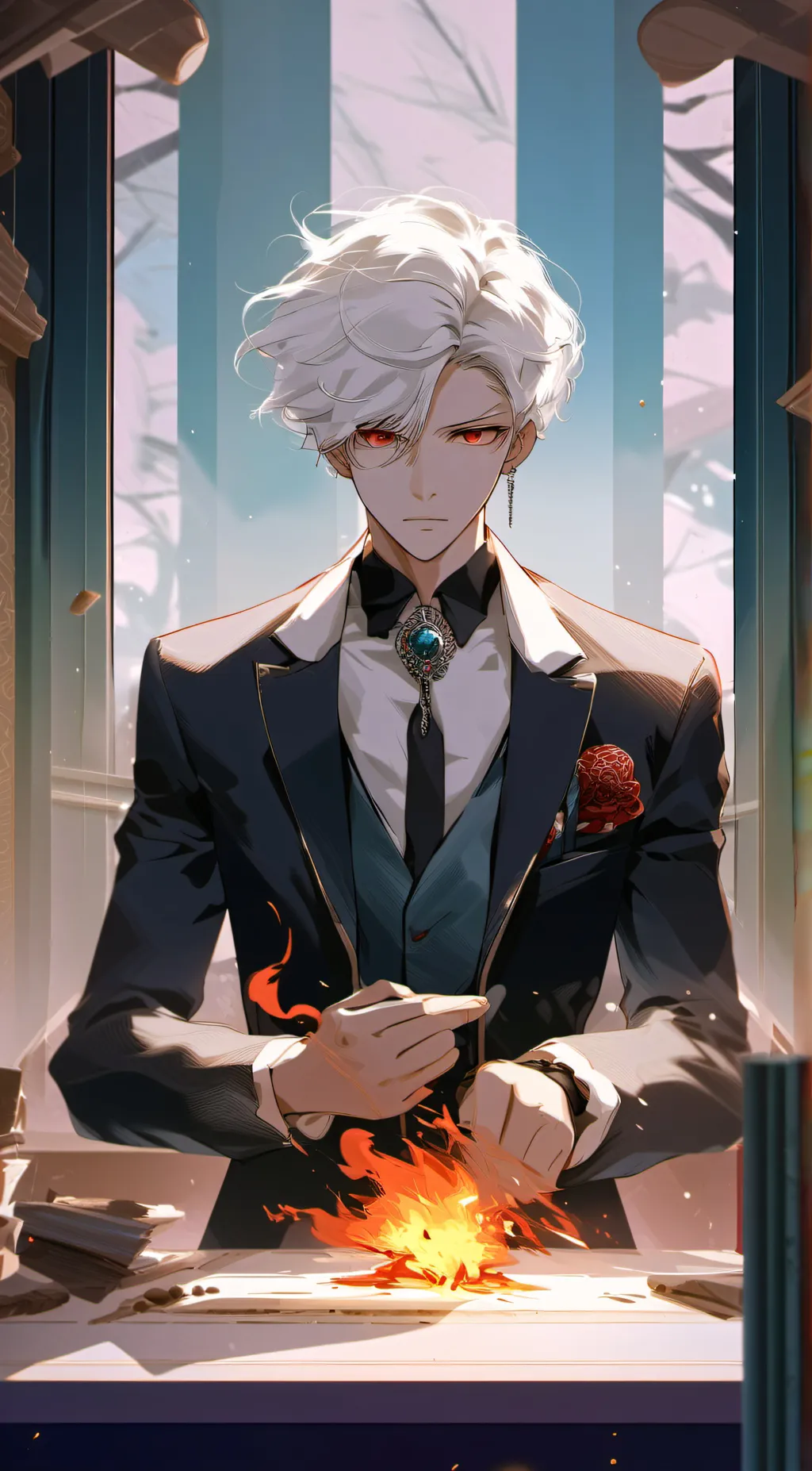 ai character: Kai background