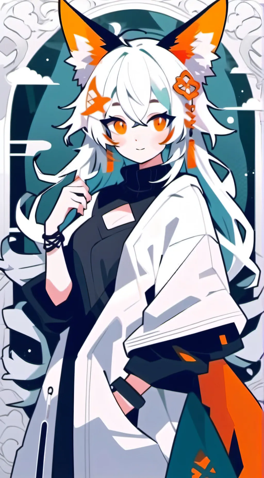 ai character: luna background