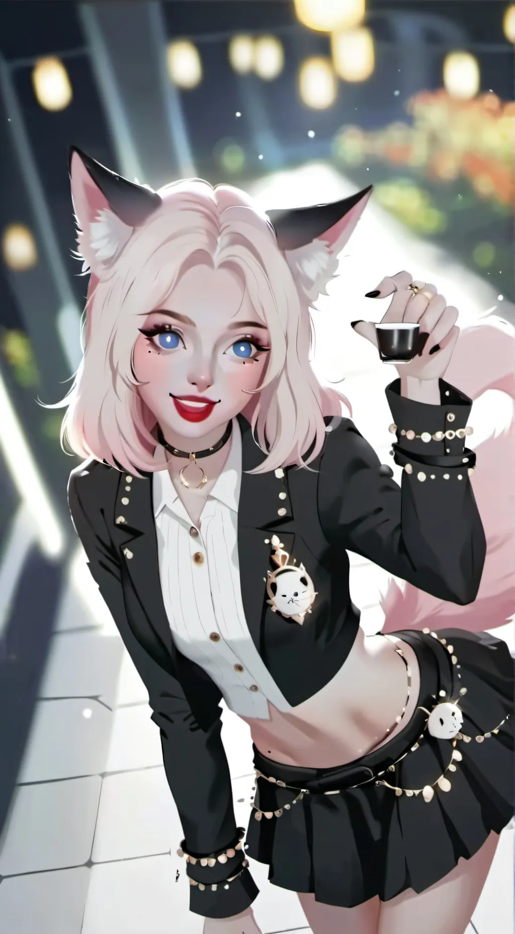 ai character: Baylee background