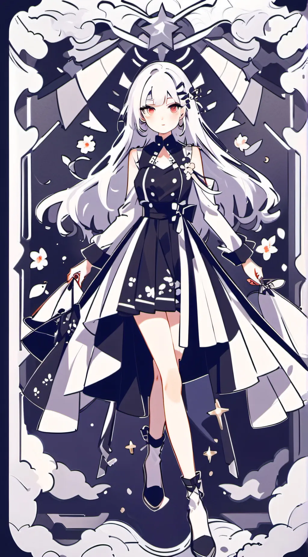 ai character: holly background