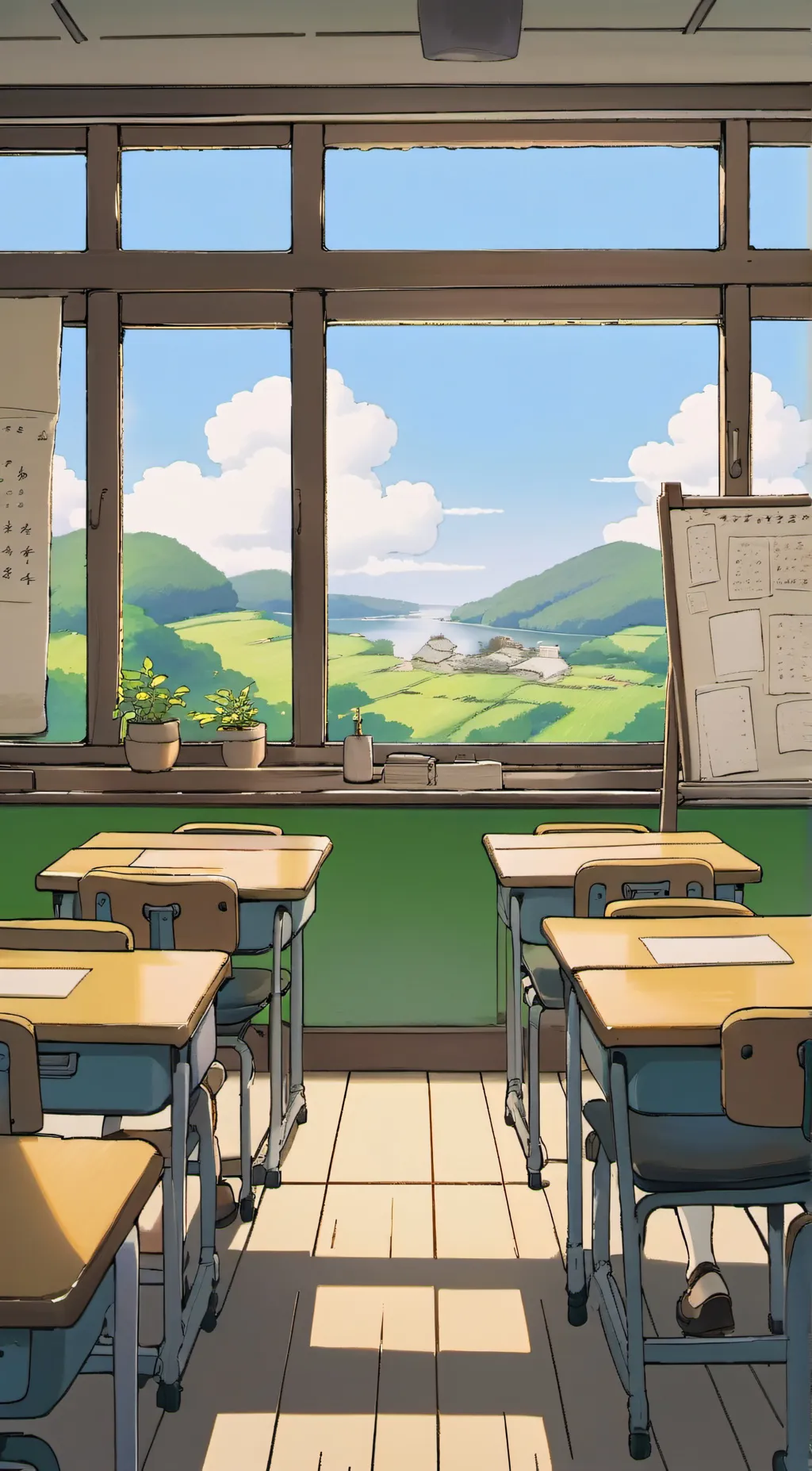 ai character: New student background