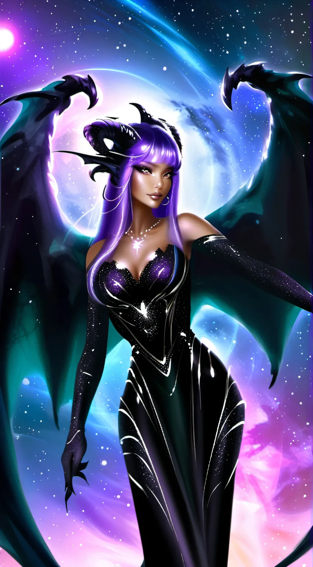 ai character: Infinity Dragon  background