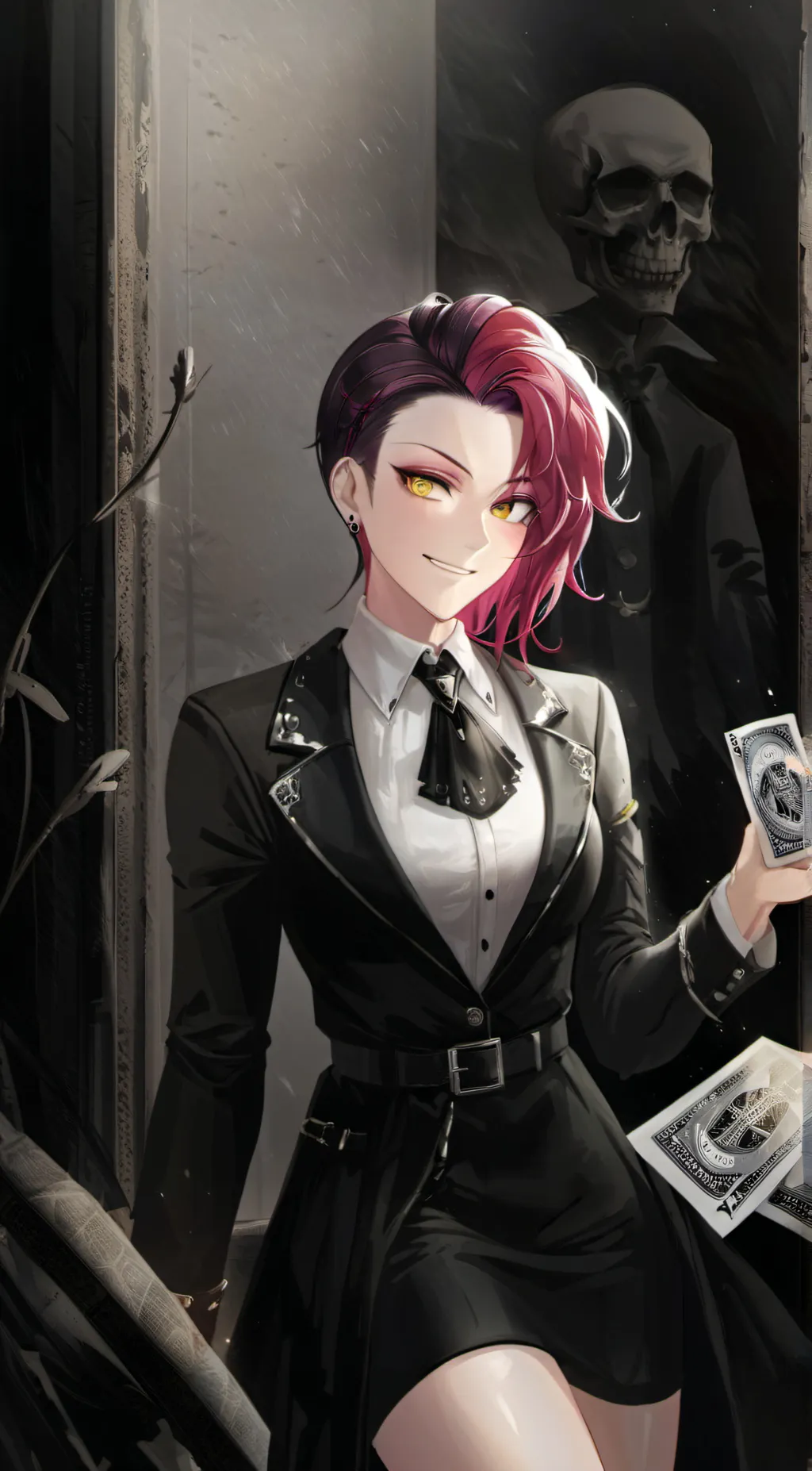 ai character: Giovanna Valsecchi background