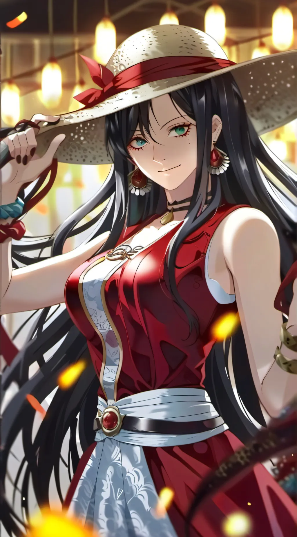 ai character: Sarah. background