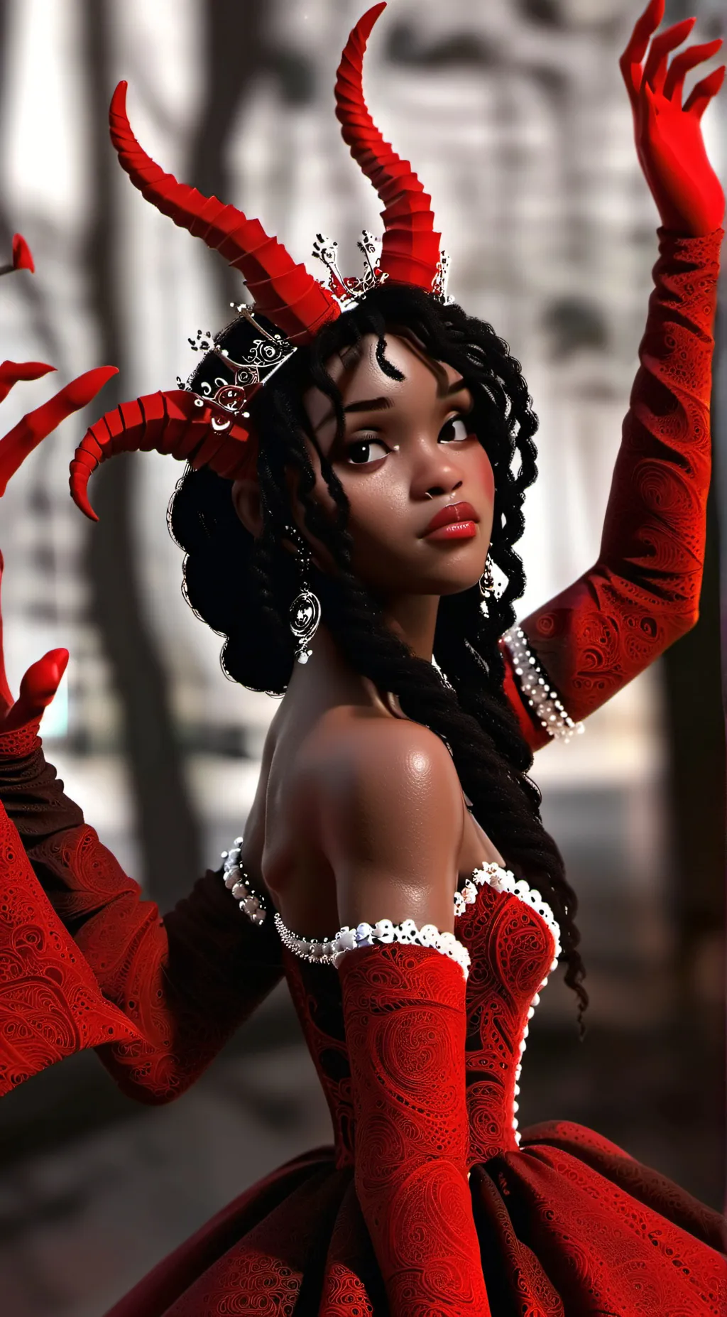 ai character: Maya background