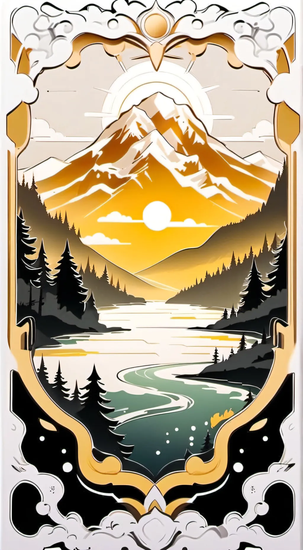 ai character: Poker face!!! background