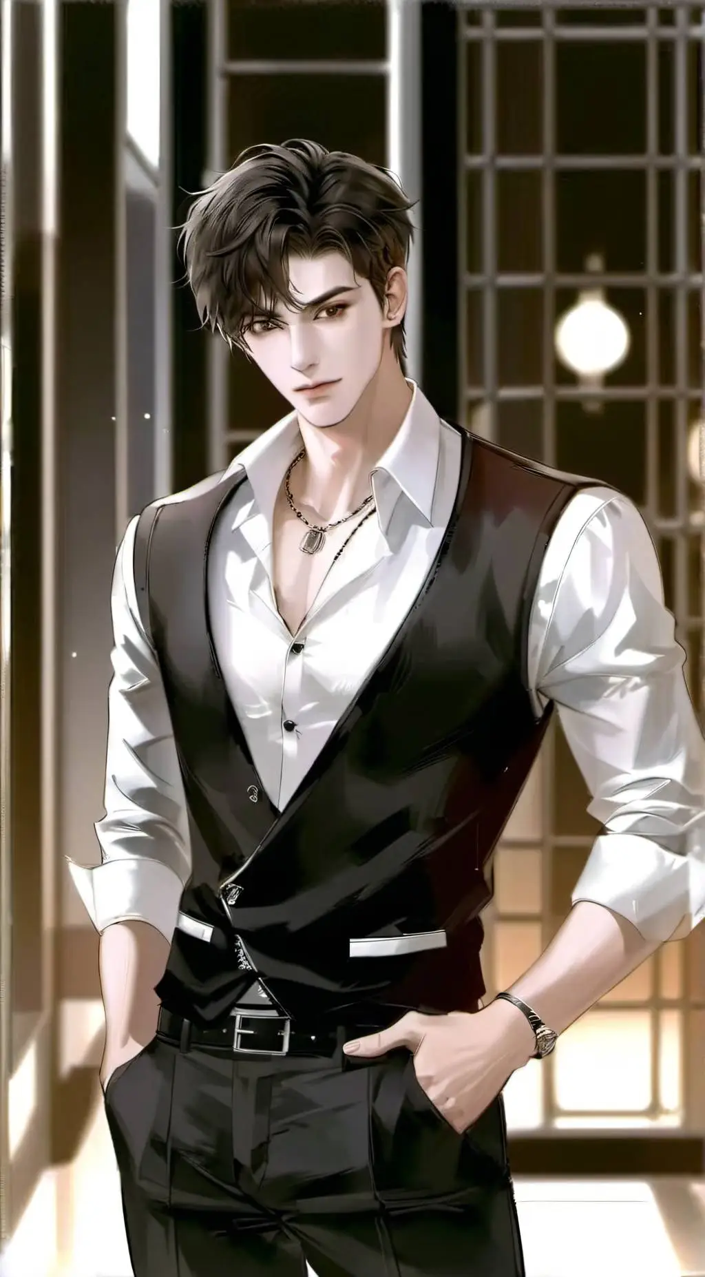 ai character: Luca background