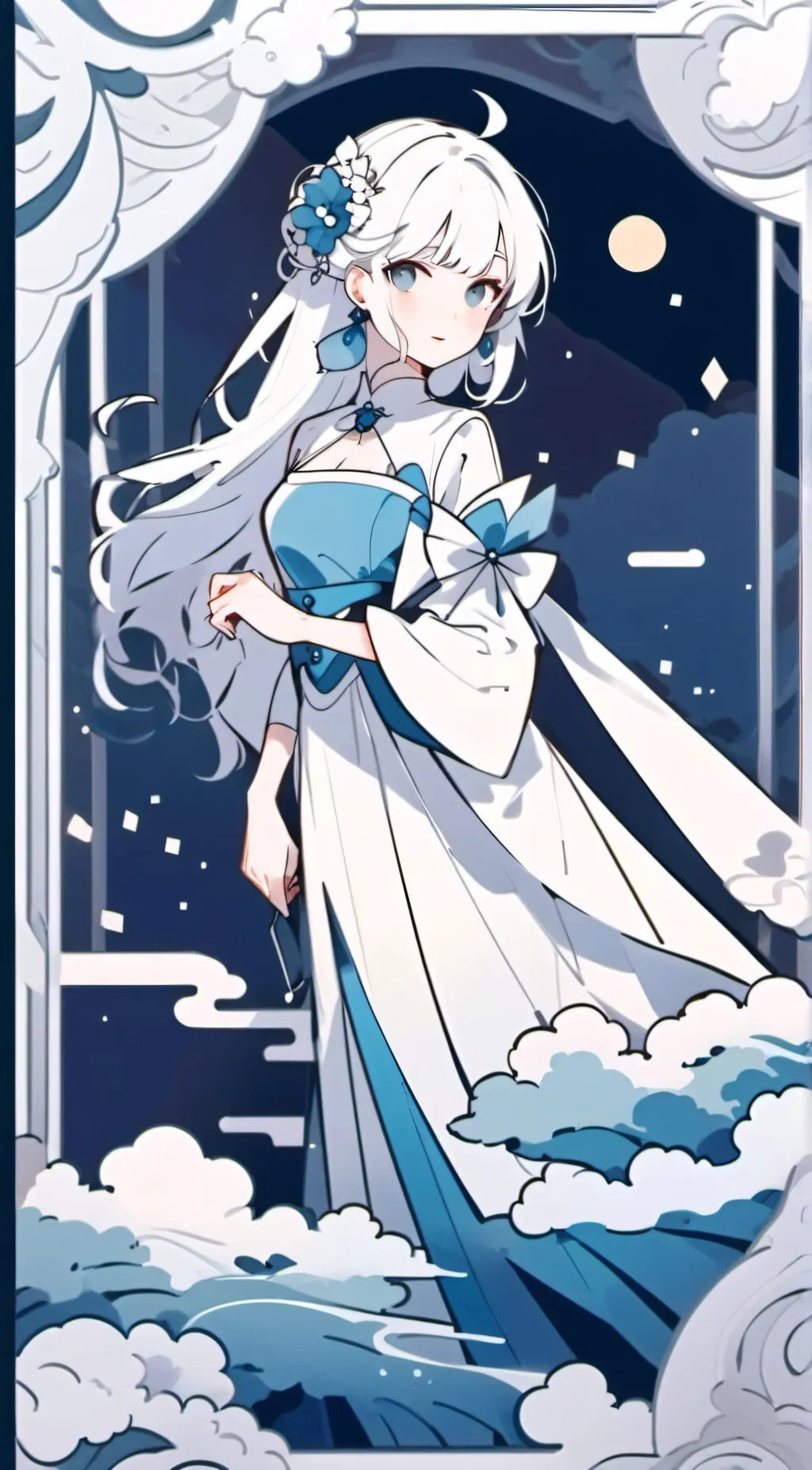 ai character: Freya background