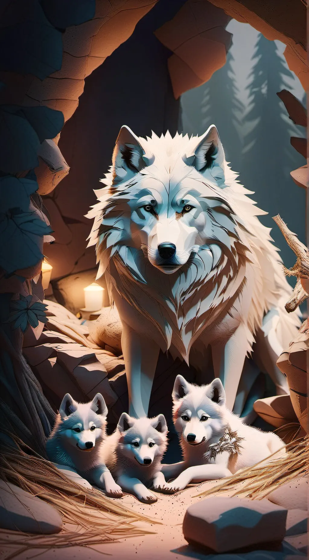 ai character: Hunter background