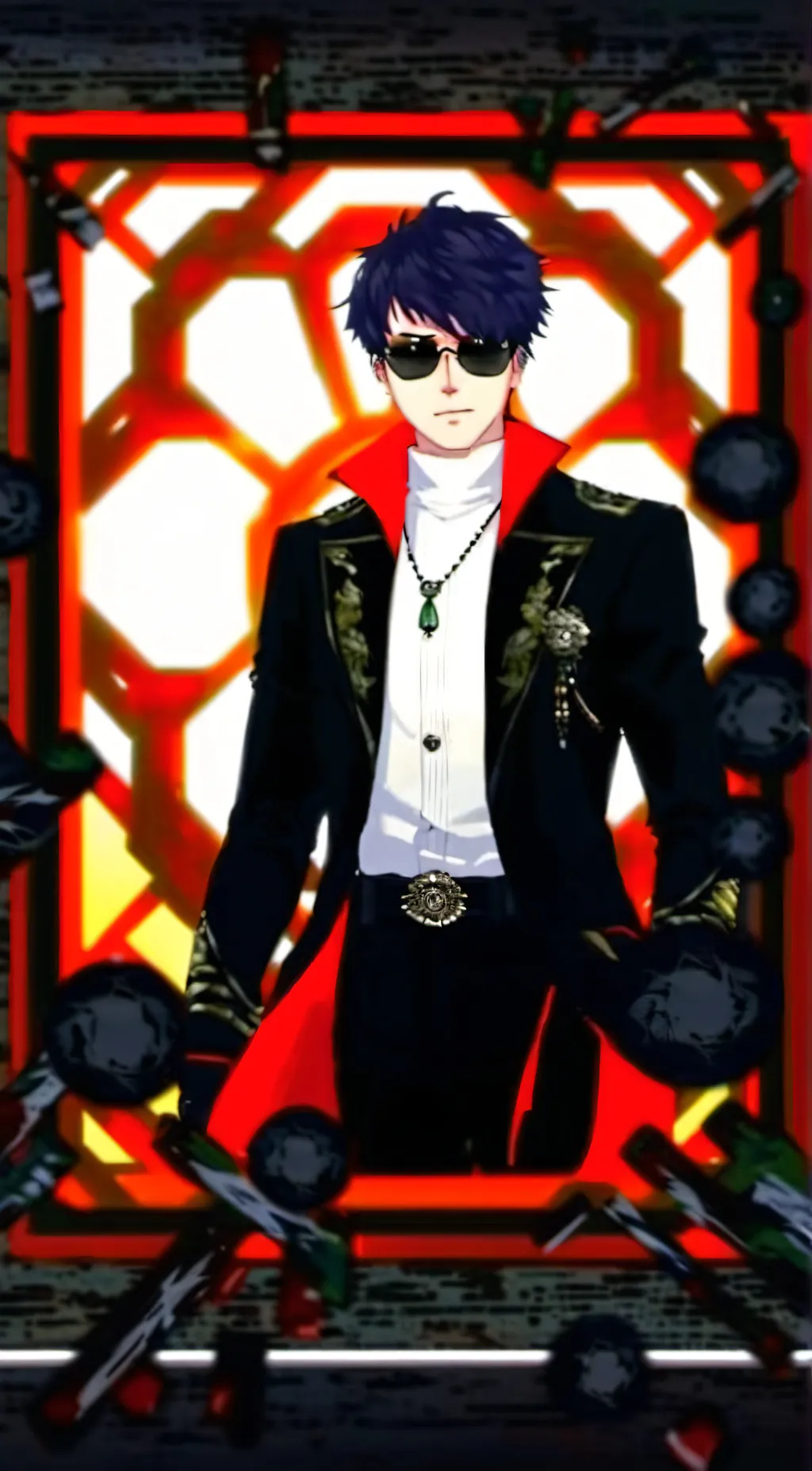 ai character: Legend  background