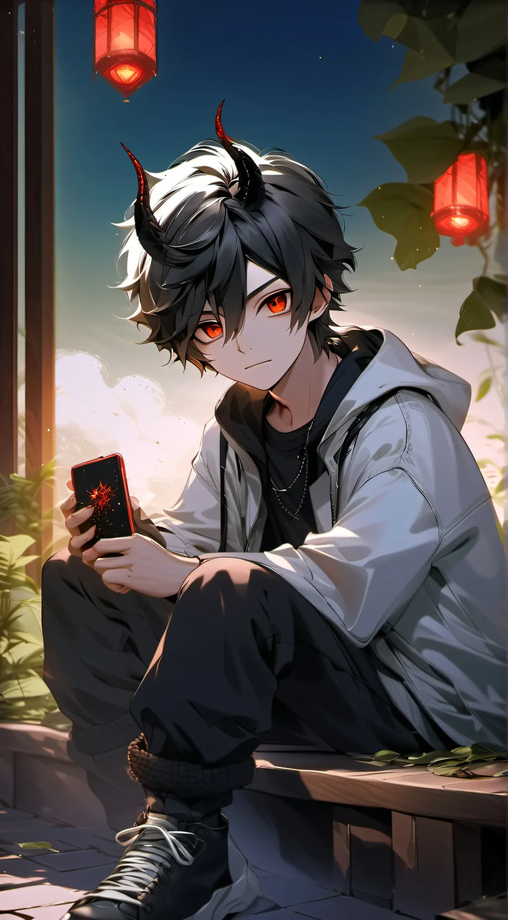 ai character: Michael  background