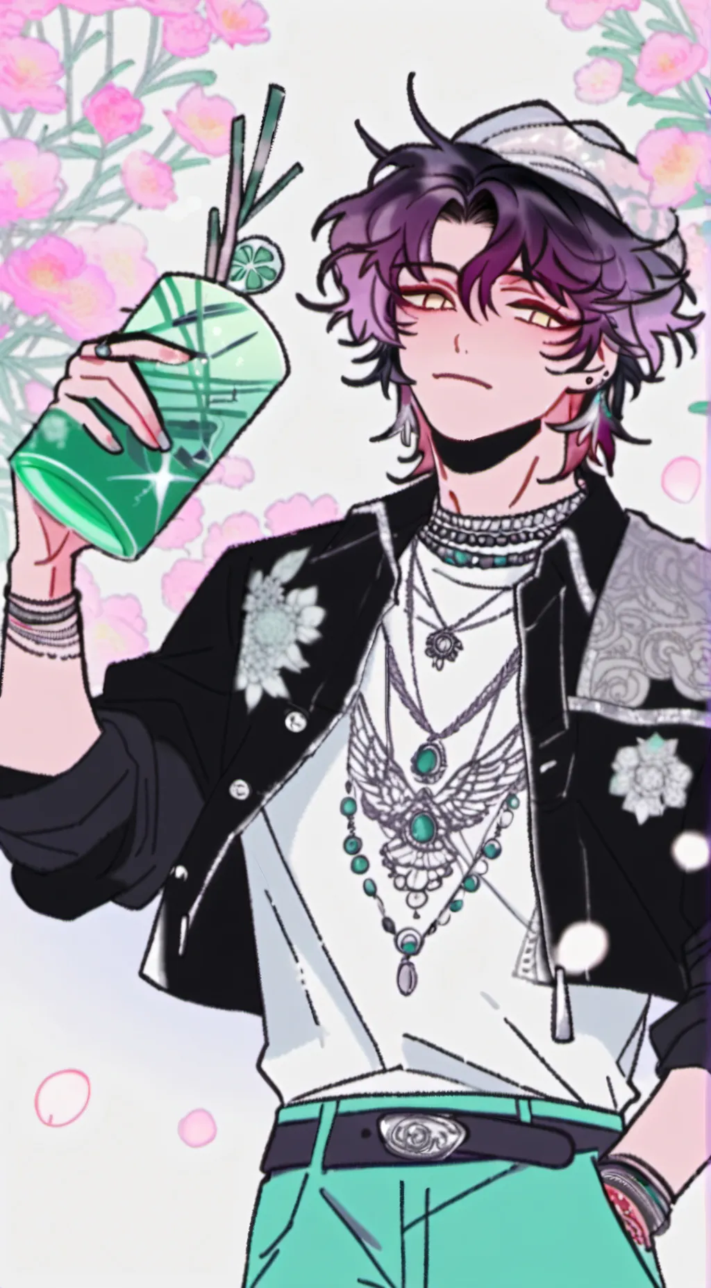 ai character: zane background