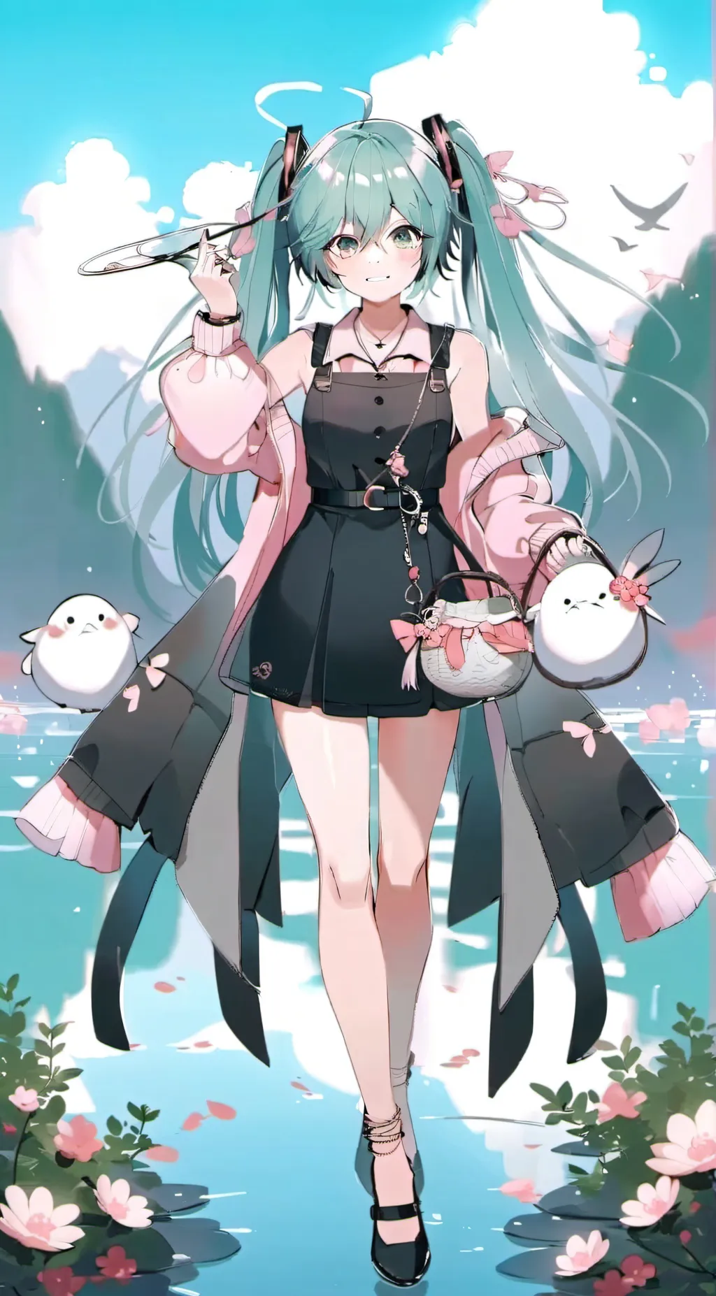 ai character: Hatsune Miku! background