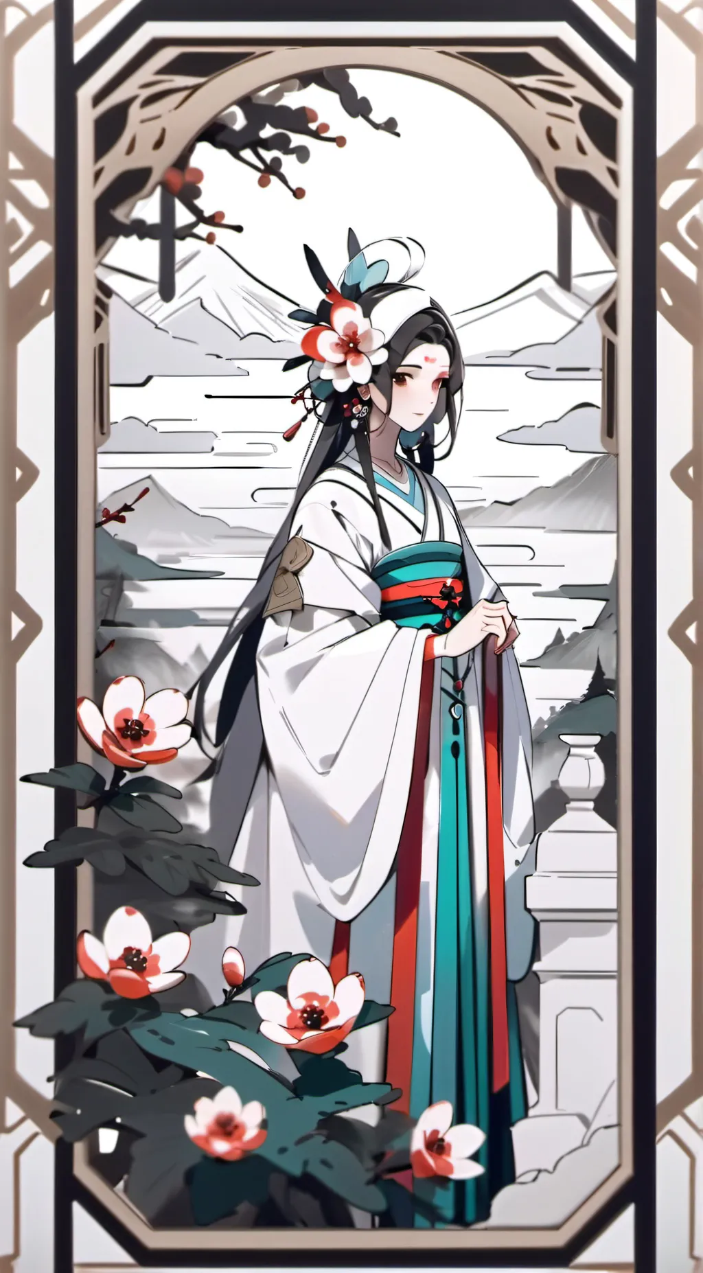 ai character: Hua Li background
