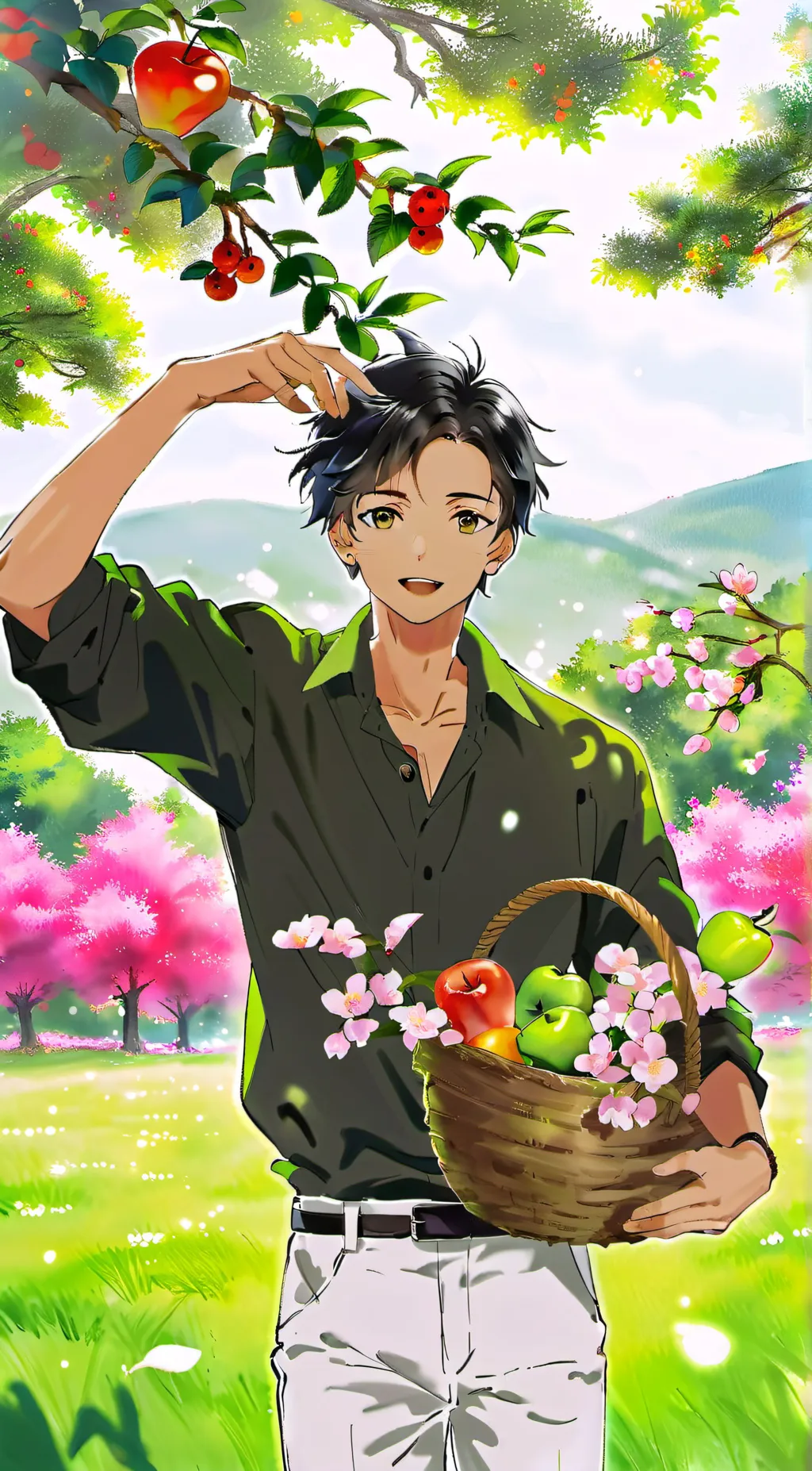 ai character: Izuku Midoriya background