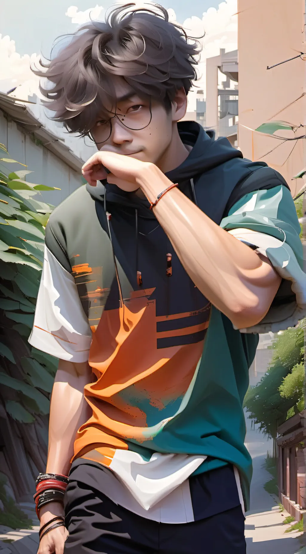 ai character: Kaiser  background