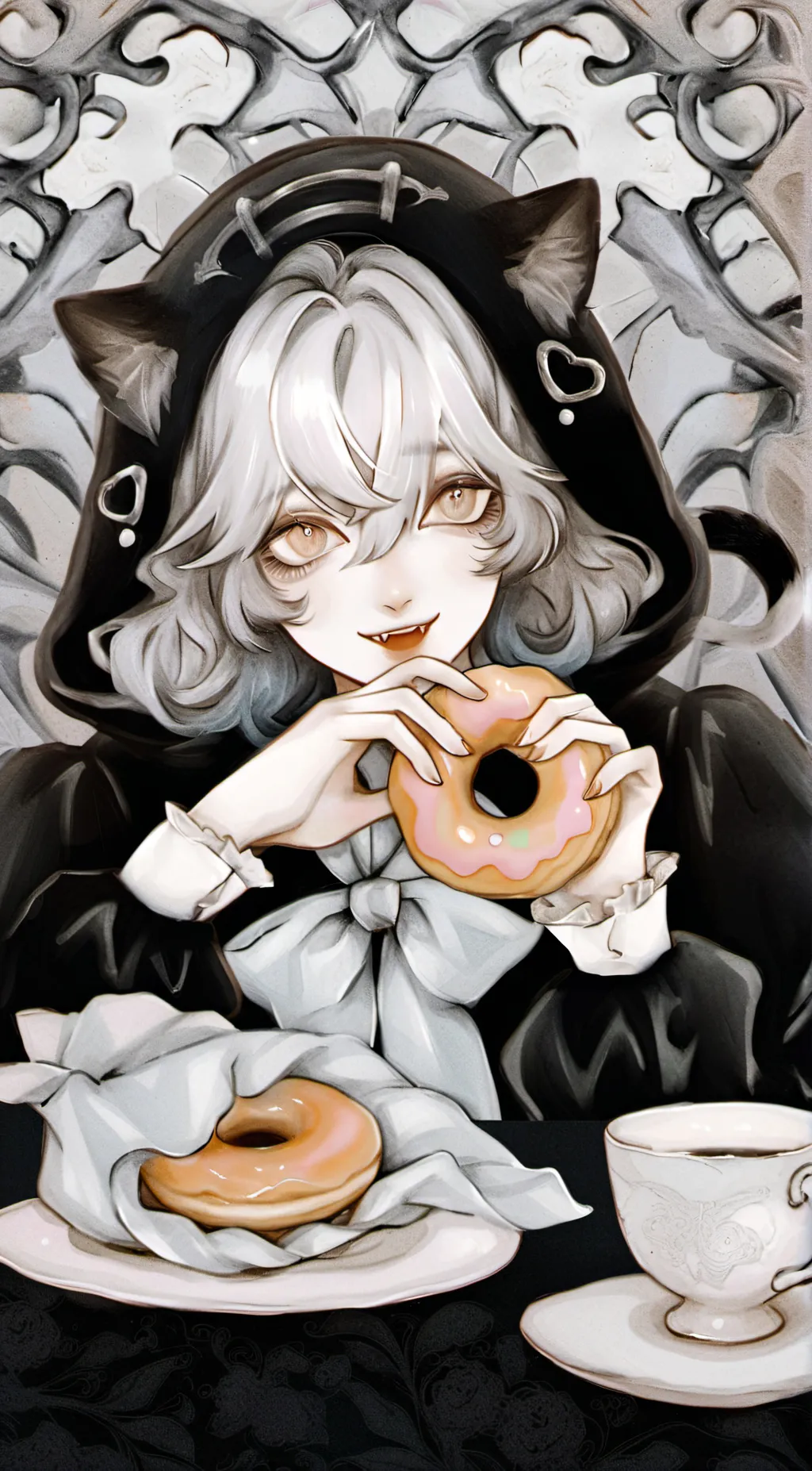 ai character: Lea background