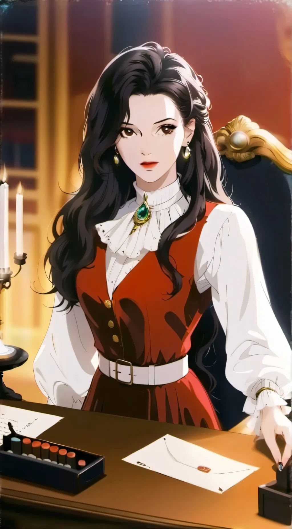 ai character: Chiara  background