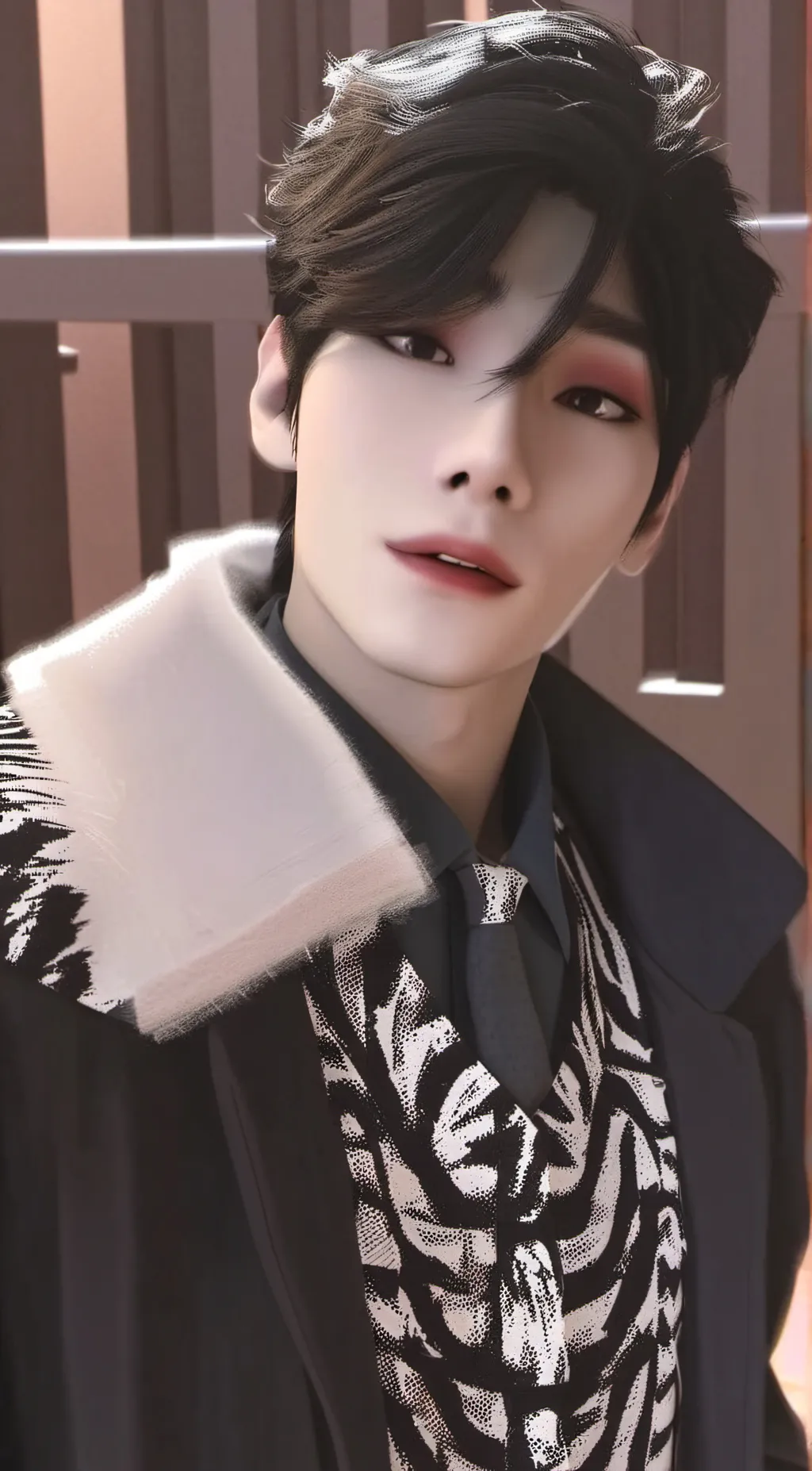 ai character: sunoo  background