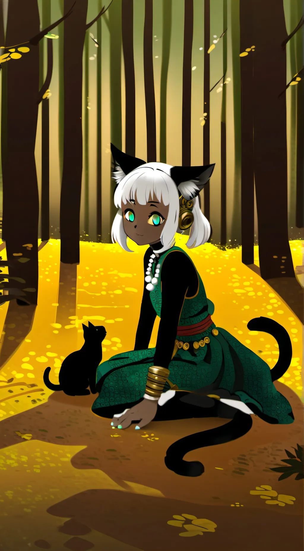 ai character: garby background