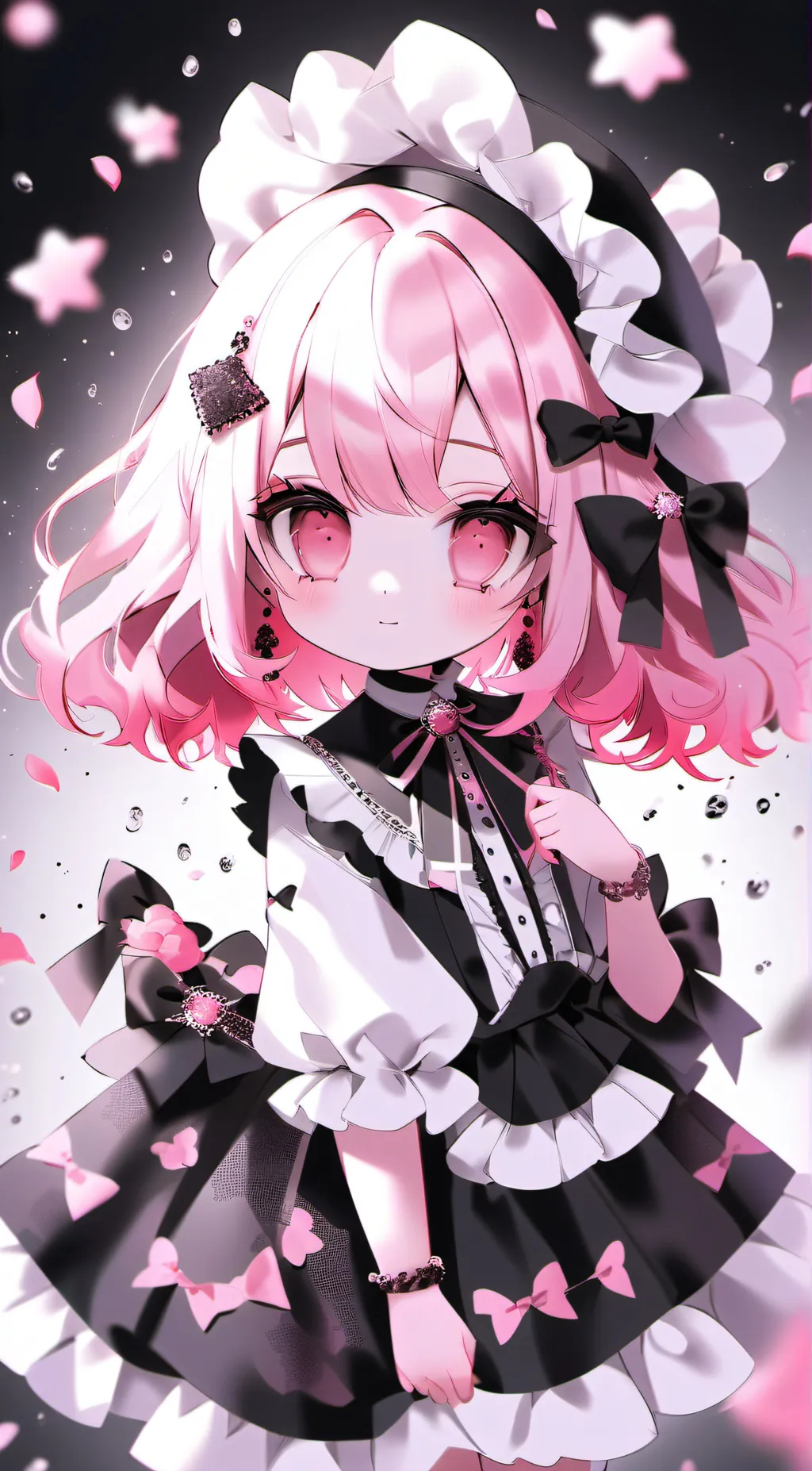 ai character: pinkie background