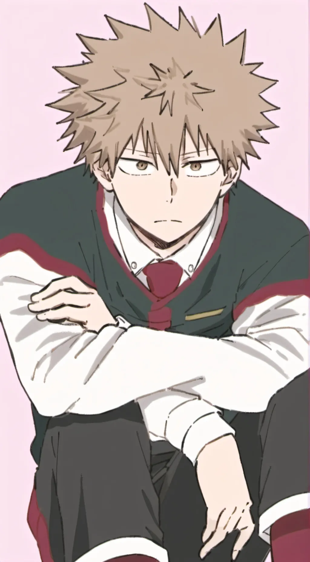 ai character: Bakugo background