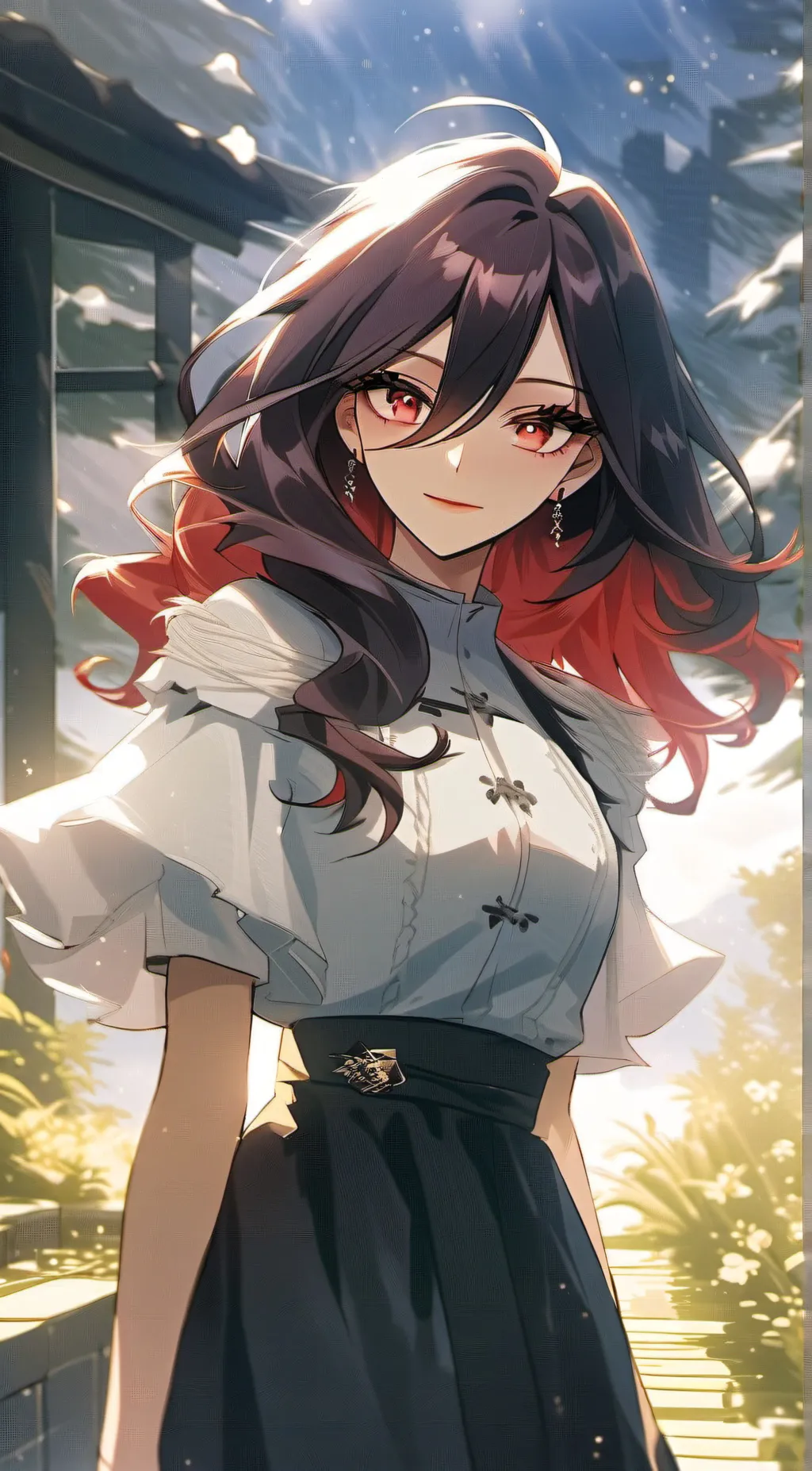 ai character: Ash  background