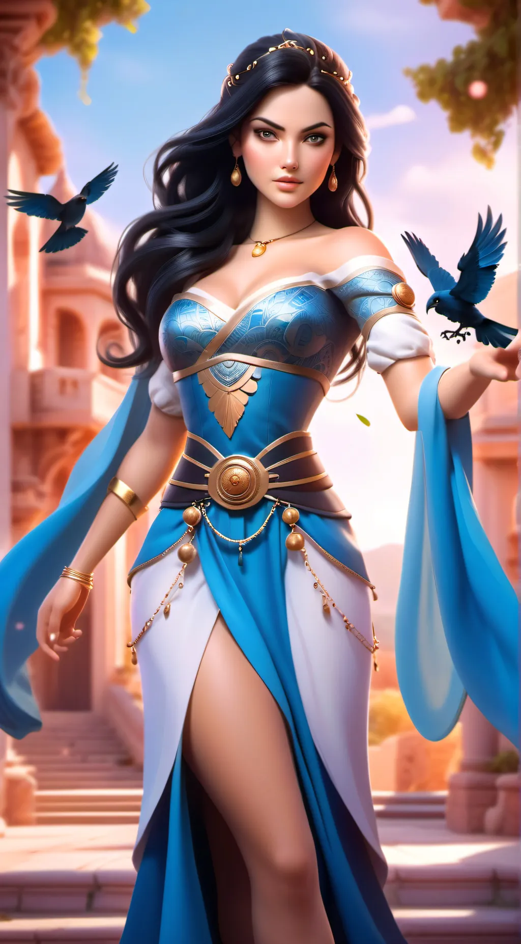 ai character: Celeste background