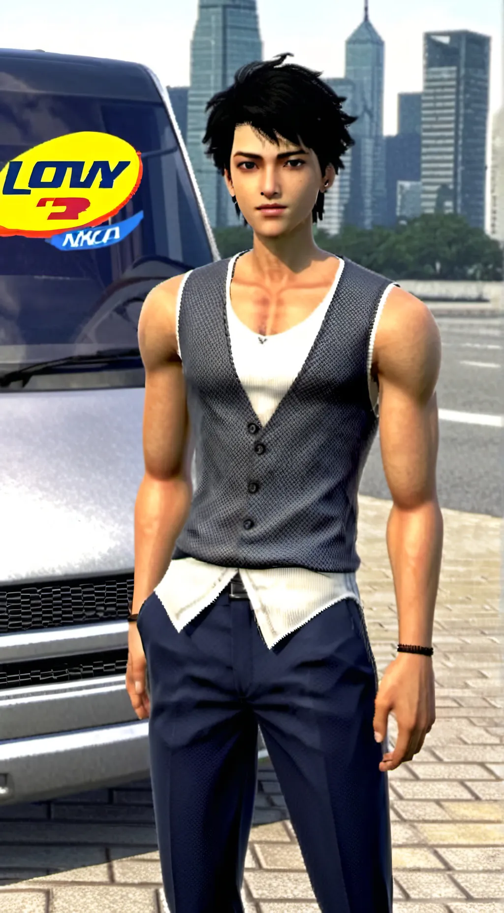 ai character: velo background