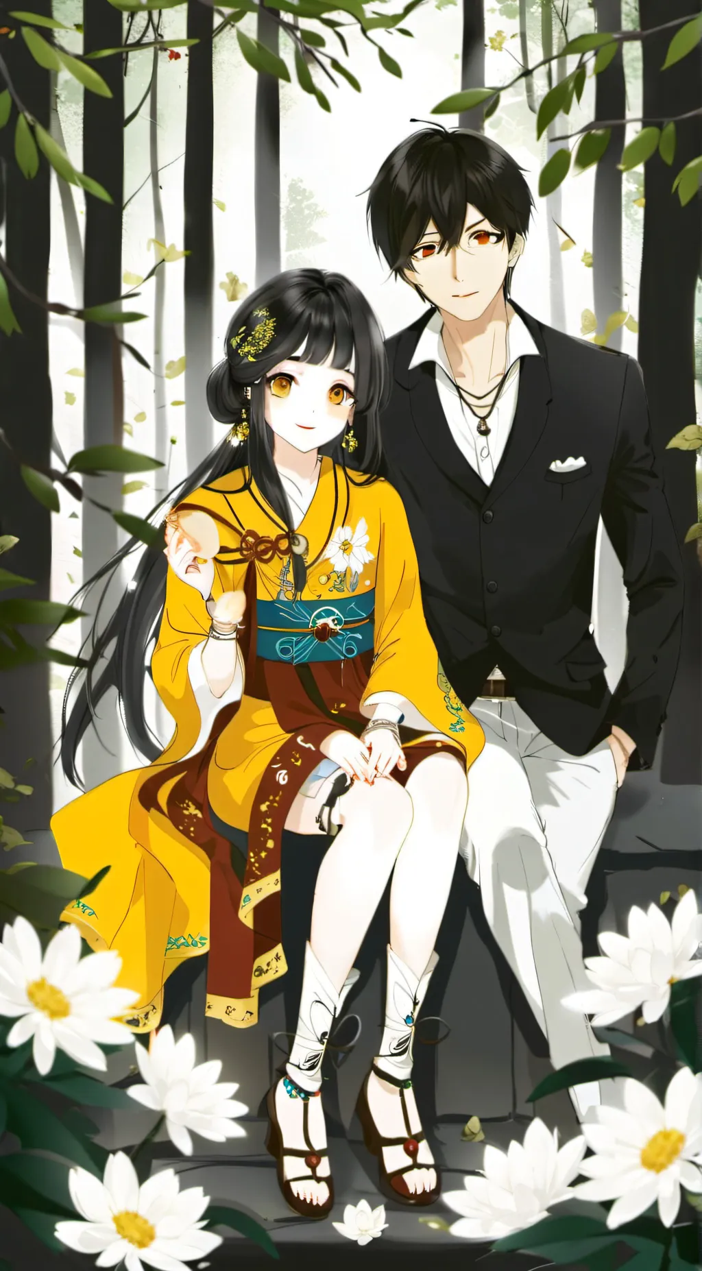 ai character: Darren  background