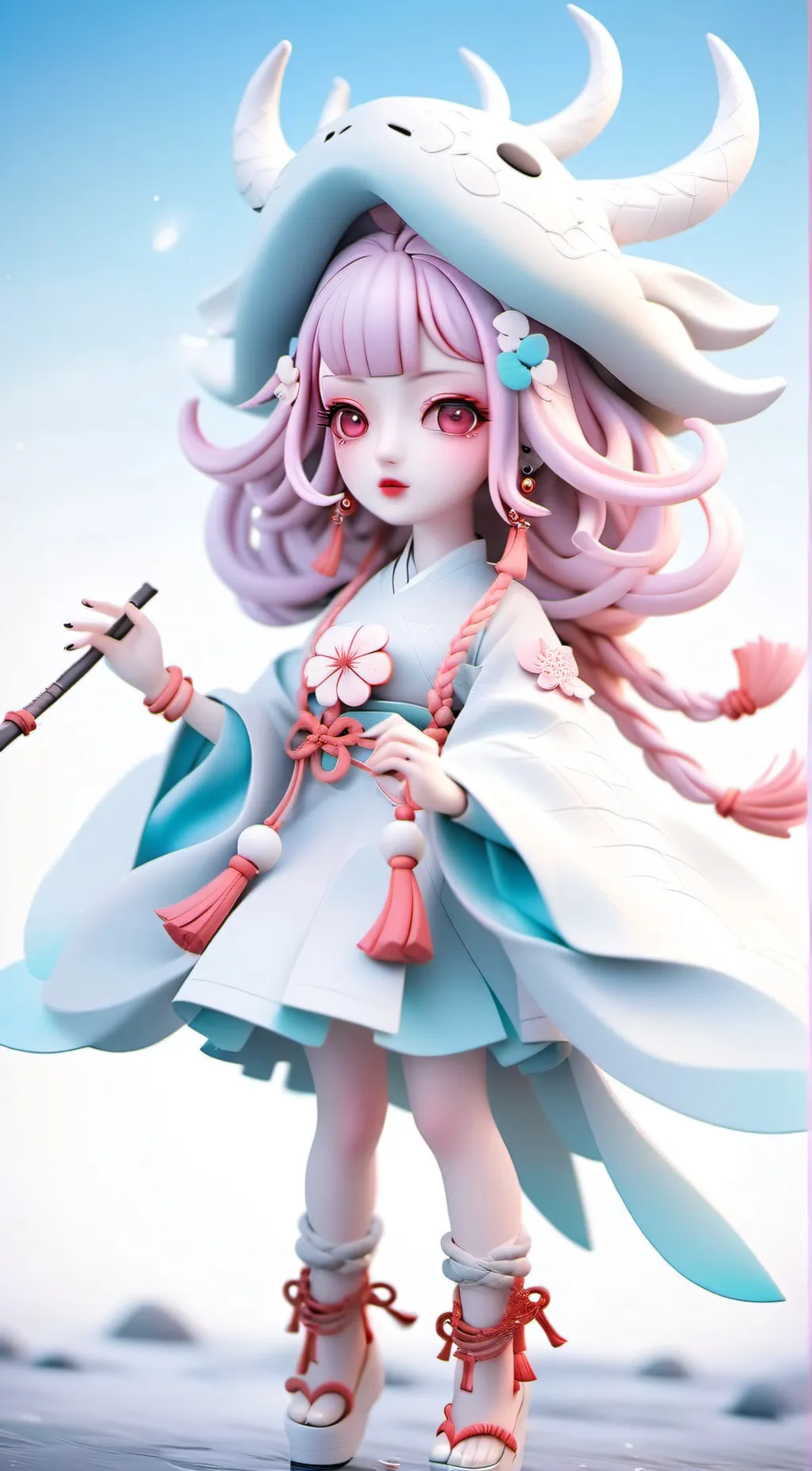 ai character: 情公主-艾珍 background