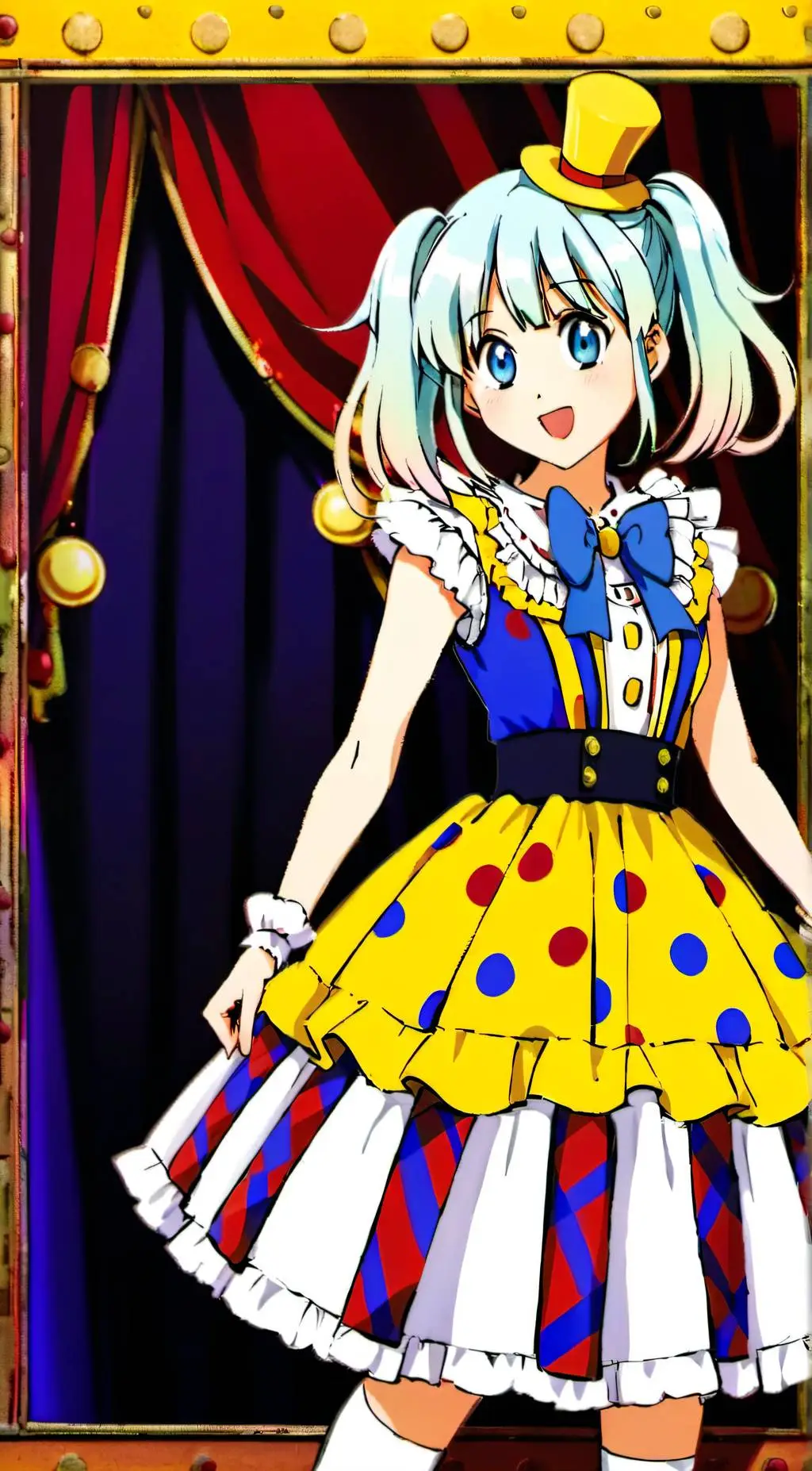 ai character: clownette minako background