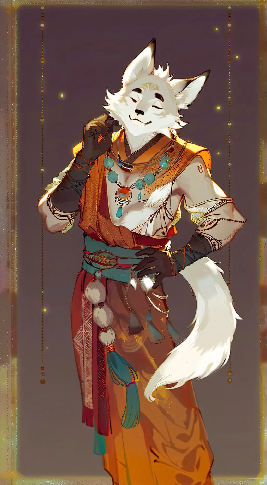 ai character: Alexis! :3 background