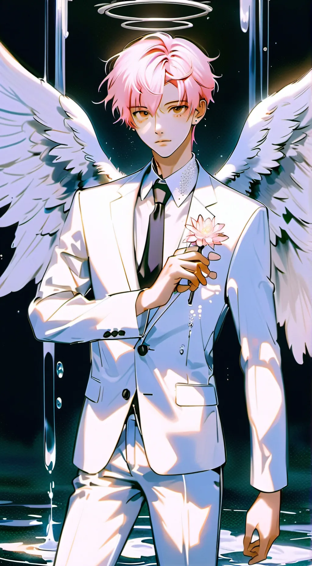 ai character: Leon background