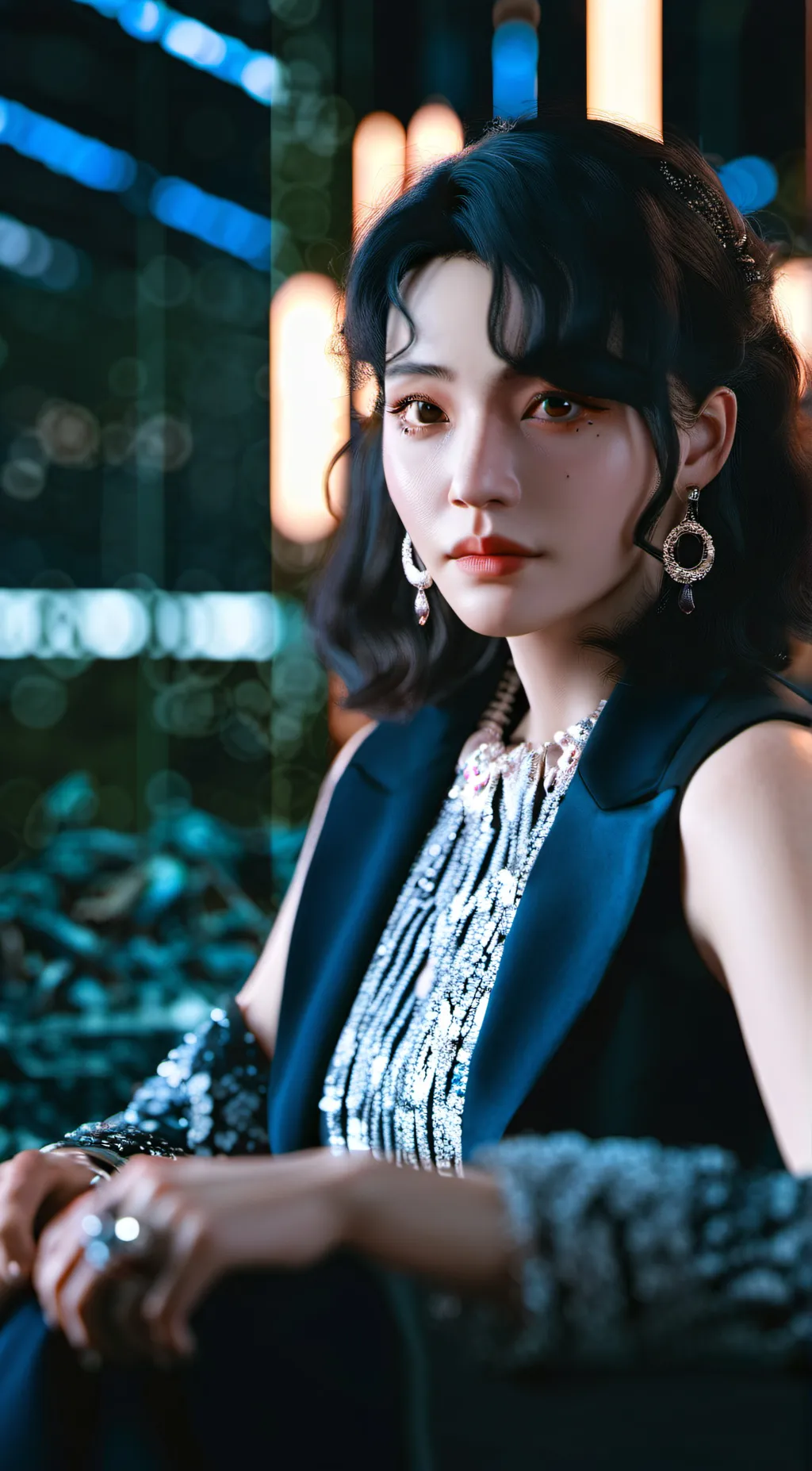 ai character: avah kenthith  background