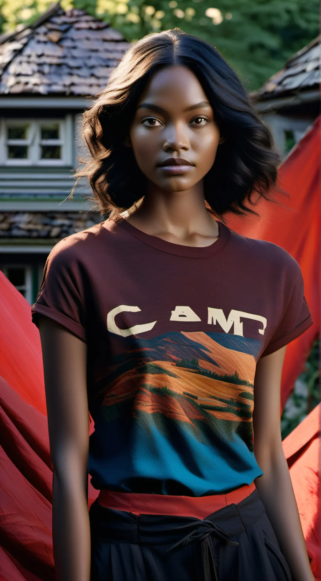 ai character: Charity Curtis background