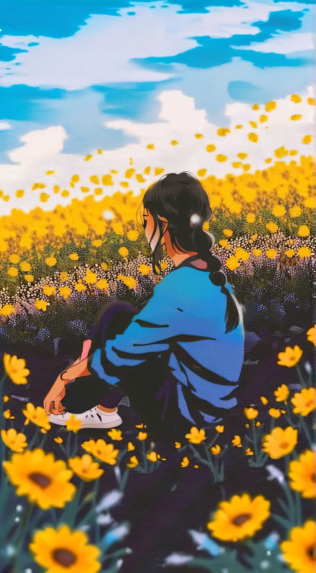 ai character: Summer Depprioson background