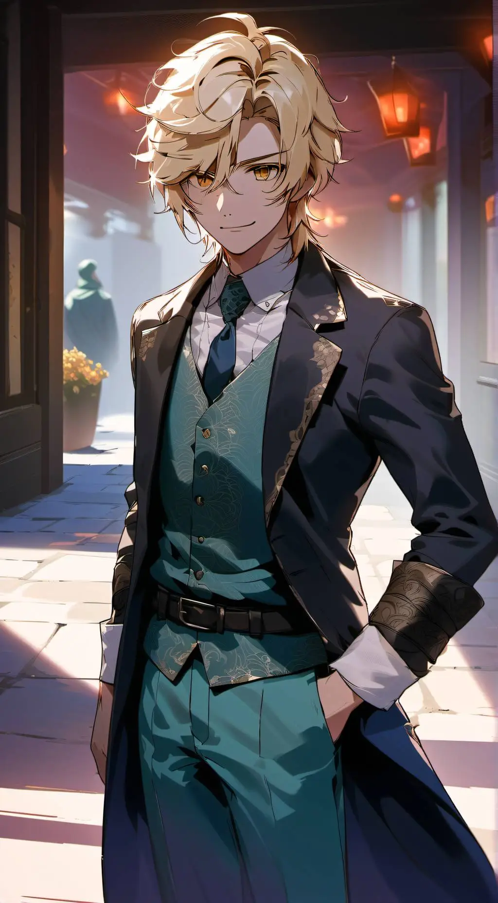 ai character: ~Nico (SunShine)~ background