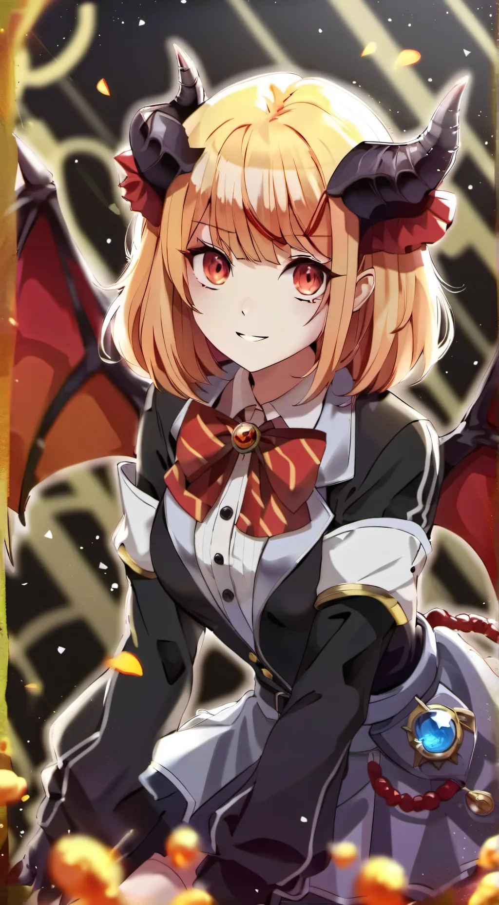 ai character: ♤Mango♤ background