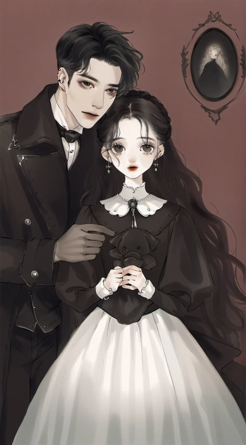 ai character: alert background