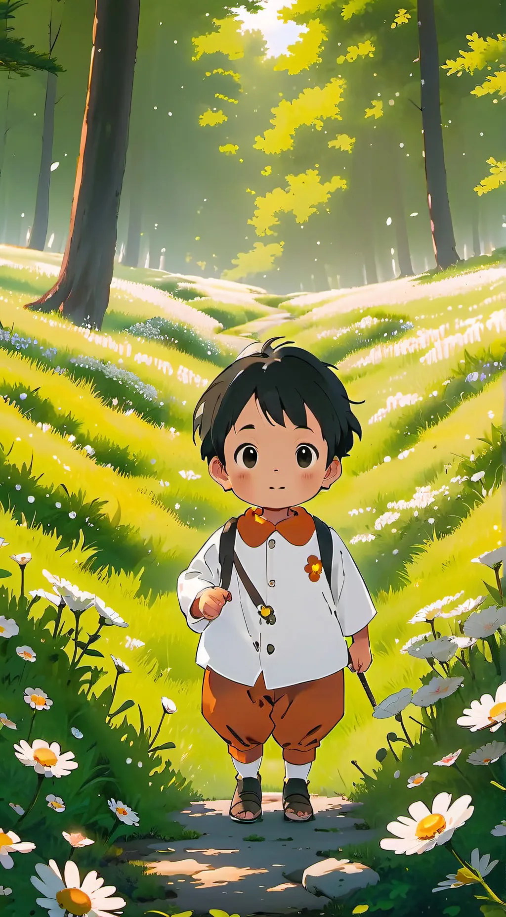 ai character: Little alex background