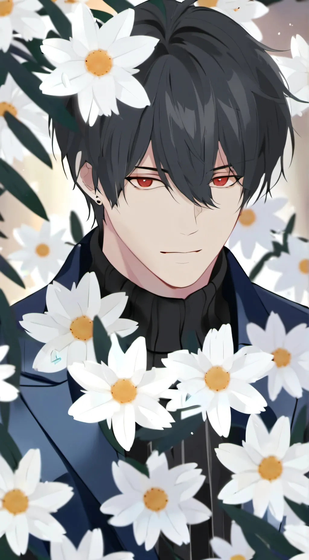 ai character: ¥Leo¥ background