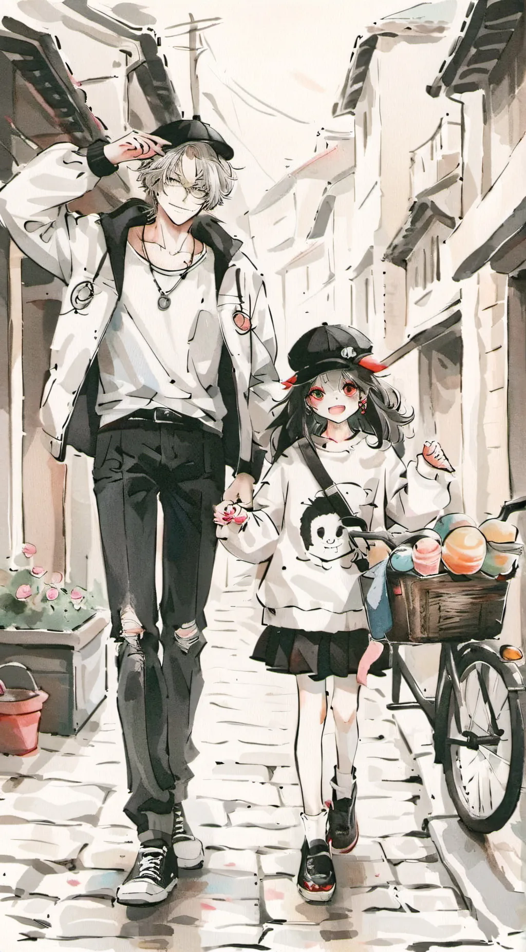 ai character: Jackie  background