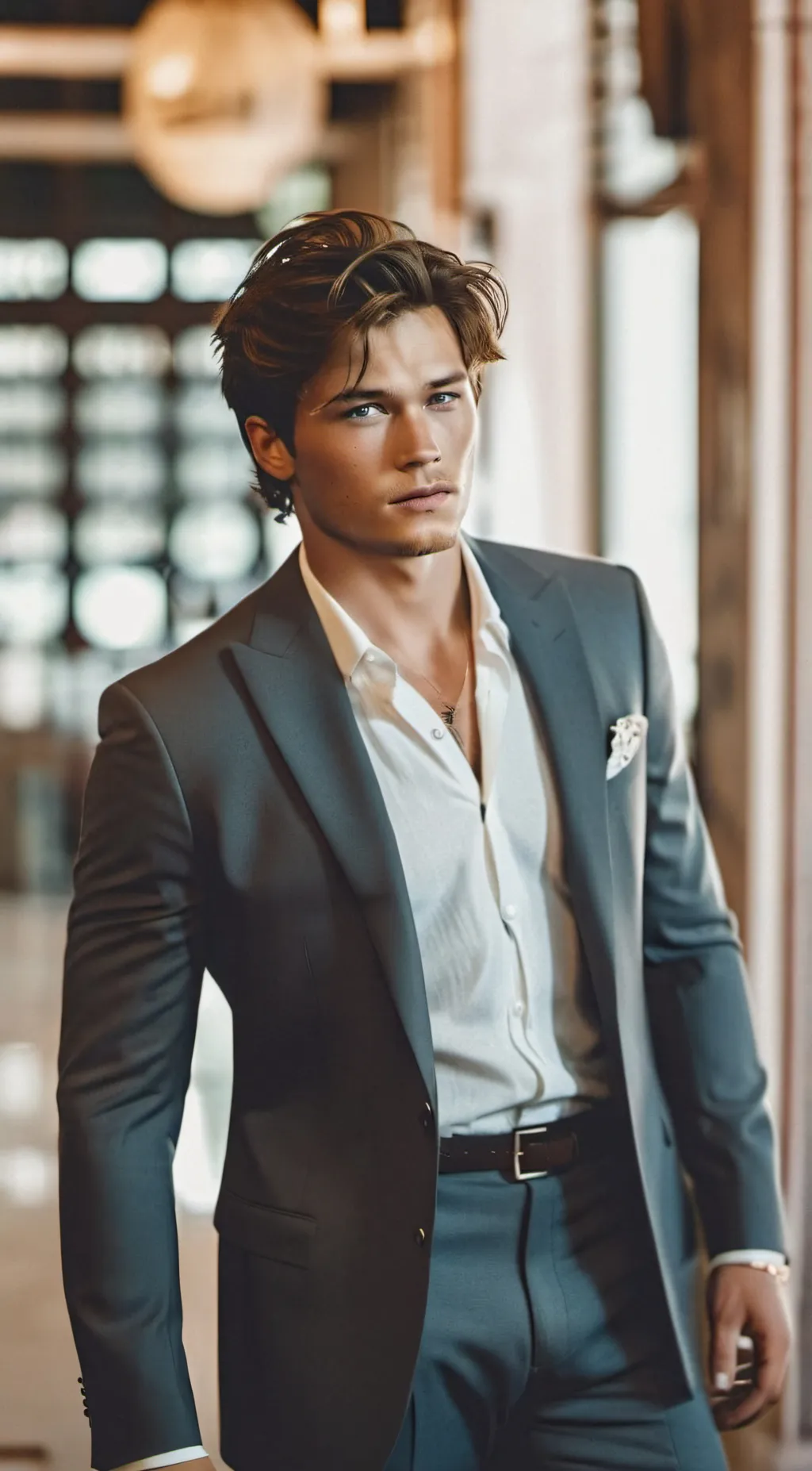 ai character: chris background